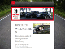 Tablet Screenshot of die-zwei.com